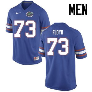 Men's Florida Gators #73 Sharrif Floyd NCAA Nike Blue Authentic Stitched College Football Jersey CIR0662FY